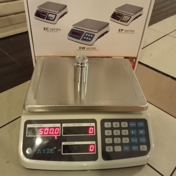 {GrandShop} Timbangan meja Counting Scale 3kg x 0.1g - 30kg x 1gram Murah