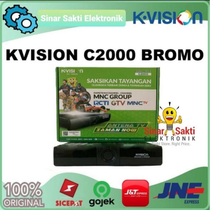 RECEIVER TV PARABOLA K-VISION BROMO C2000