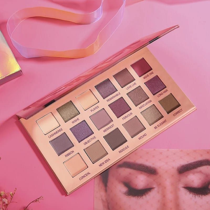 LAMEILA 5037 EYESHADOW PALETTE 18 COLORS