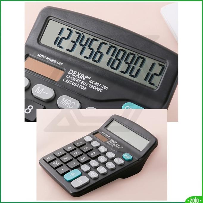 

Miliki zolo DEXIN Kalkulator Warna Pastel Dual Power Solar Panel 12 Digit ,.