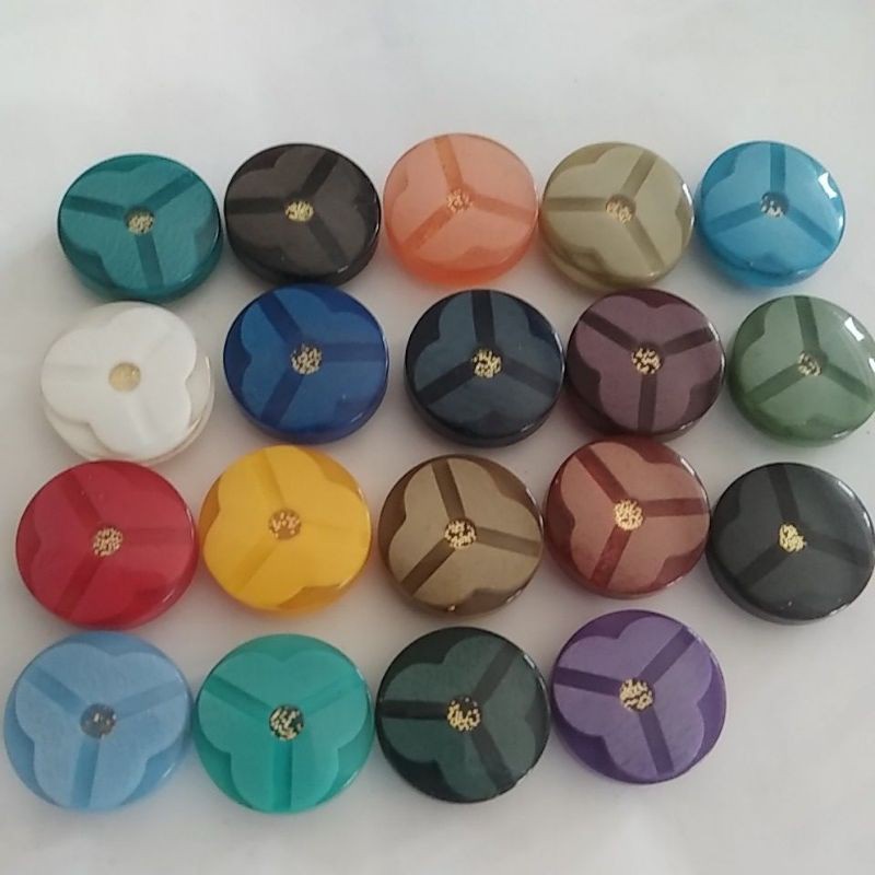 Kancing Hias Baju Bunga permata / Kancing Hias ukuran 24 dan 28