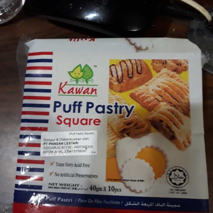 

Terbaru Kawan Puff Pastry Square 40Gr Isi 10Pcs Promo Terlaris
