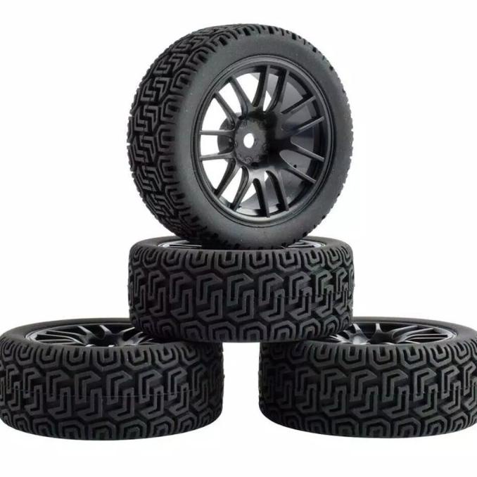 1pcs velg + ban on road rally RC 1/10 ZD wltoys 144001 HSP remo vortex