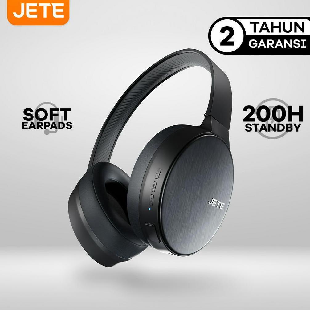 NEW Headset Bluetooth Headphone Bluetooth JETE 12 - Garansi 2 Tahun