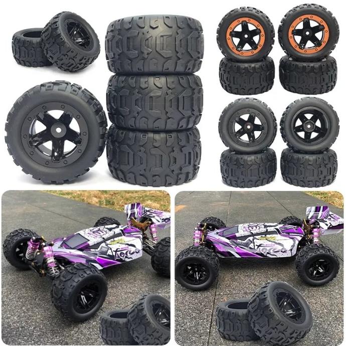 BAN RC TIRES 1/16 1/18 1/14 WLTOYS HBX XINLEHONG BUGGY TRUGGY MONSTER