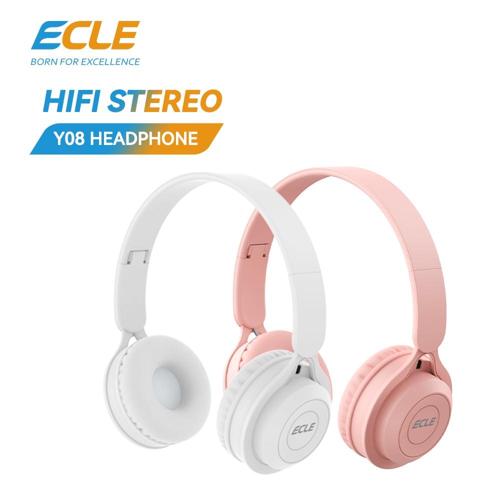 NEW ECLE Y08 Headphone Headset Bluetooth Gaming Wireless Super Bass Stereo Bando Headset Gaming