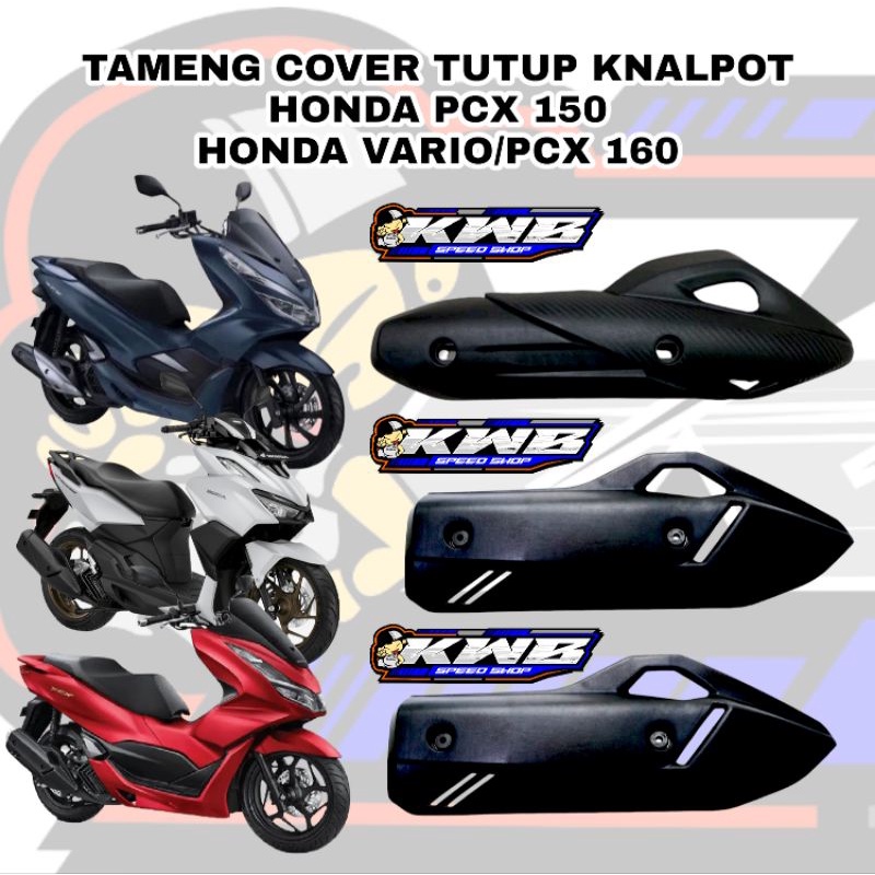 Tameng knalpot pcx 150 / pcx 160 / vario 160 Cover tutup knalpot honda vario 160 / pcx 150 / 160 pnp