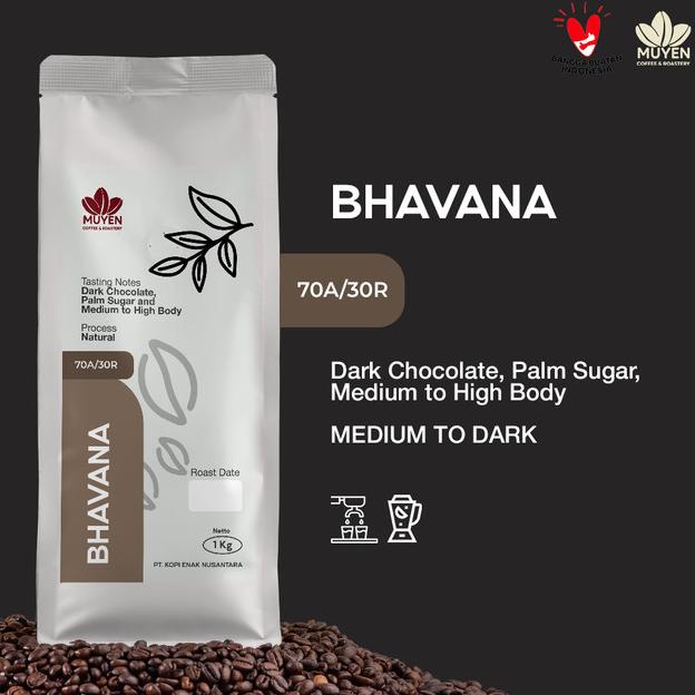 

Sale Biji Kopi Susu Blend BHAVANA 70A - 30R, 1KG