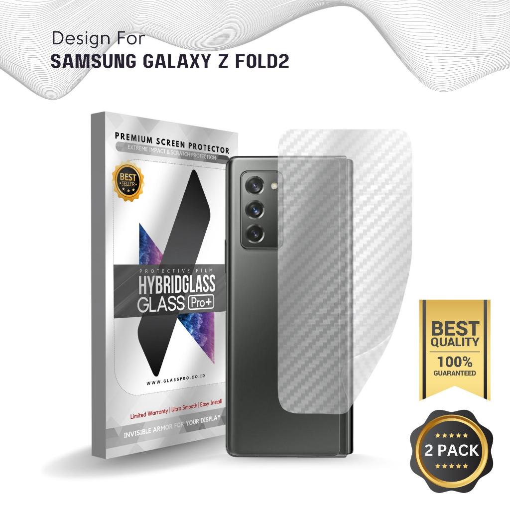 Fiber Guard Screen Protector Samsung Galaxy Z Fold2 Z Fold 2  Back, 3D Anti Gores Belakang Premium, 