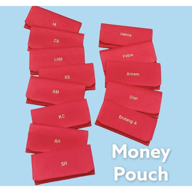 

IMLEK !! Fawn'G Handmade - Personalized Money POUCH / Angpau Imlek Custom Nama TERLARIS