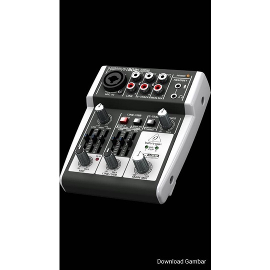 Mixer Audio Behringer Xenyx 302Usb ( 4 Channel ) Original Original Dan Terpercaya