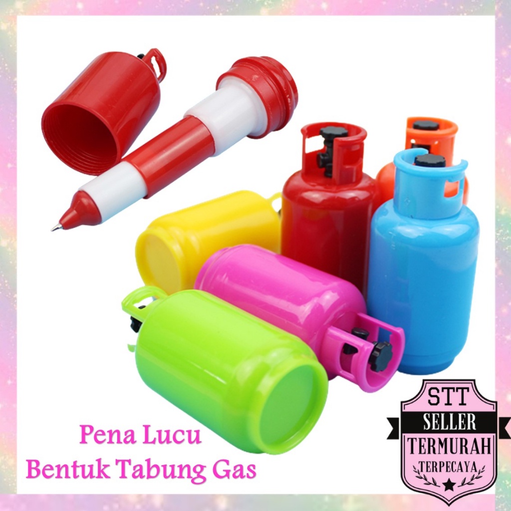 

STT Pena Lucu Bentuk Tabung Gas Bullet Tip 0.5mm Pulpen Capsul Motif Tabung Gas Alat Tulis Sekolah Kantor Gas Cylinder Bolpoint Perlengkapan Menulis Anak Pen Motif Unik Untuk Souvenir Pernikahan Cendera Mata Murah