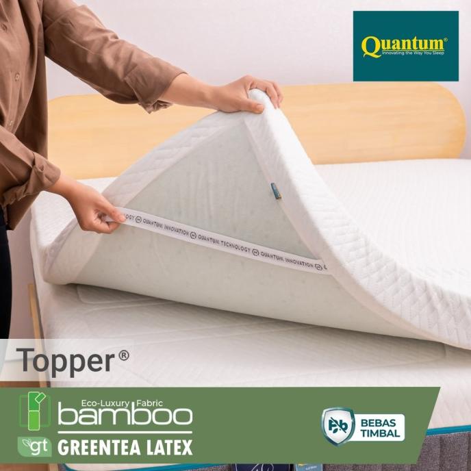Topper Bamboo Greentea Latex Quantum