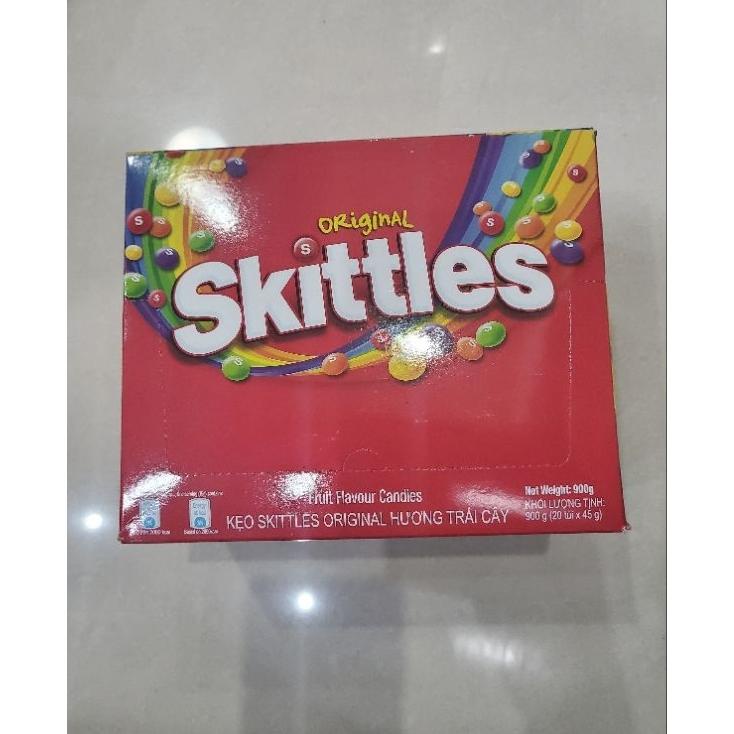 

Permen Rasa Buah Skittles Candy Dan Sour 1 Box