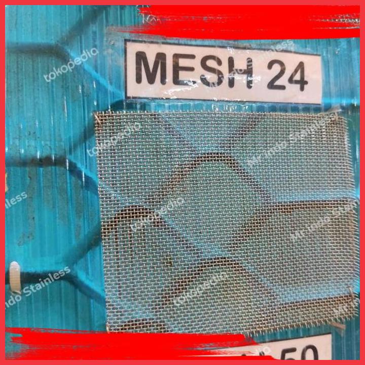 

(MRI) KAWAT WIRE MESH 24 STAINLESS 304 - KAWAT NYAMUK SUS 304 METERAN