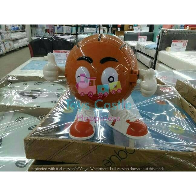 Jam Dinding Unik / Jam Pajangan/ Jam Bentuk Bola Alarm Clock Tc-0444