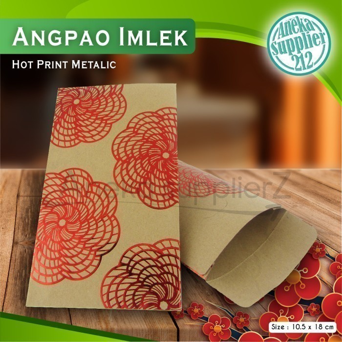 

New! Angpau Merah - Angpao Imlek - Amplop Imlek KEMBANG Limited