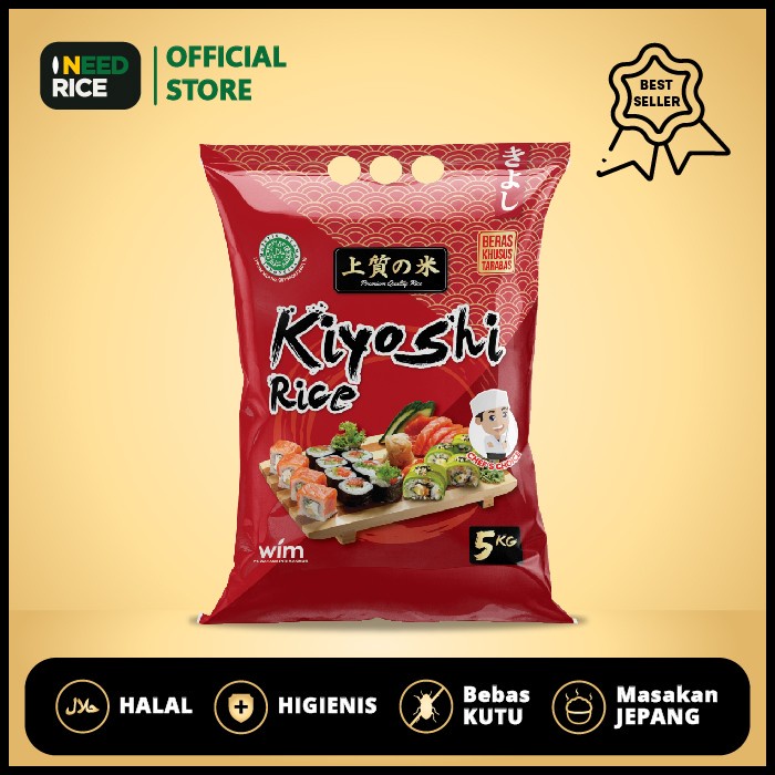 

Beras Jepang Kiyoshi 5kg