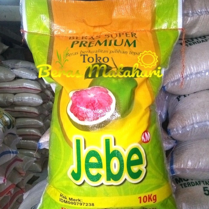 

Beras Premium Cap Jebe Jeruk 10 Kg