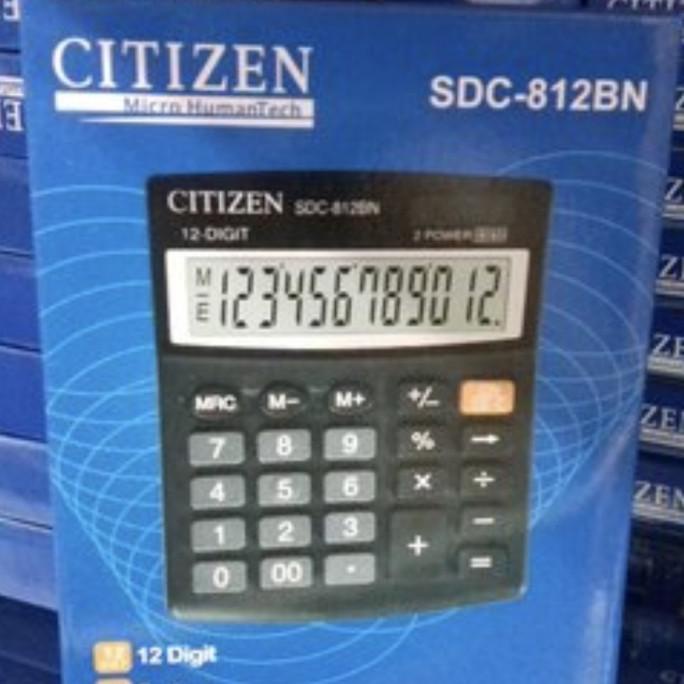 

Terjangkau Kalkulator citizen sdc 812bn 12 digit ,,