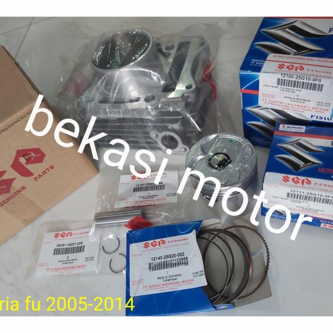Piston Kit Cylinder Blok Suzuki Satria Fu Karbu 2005-2014 Original