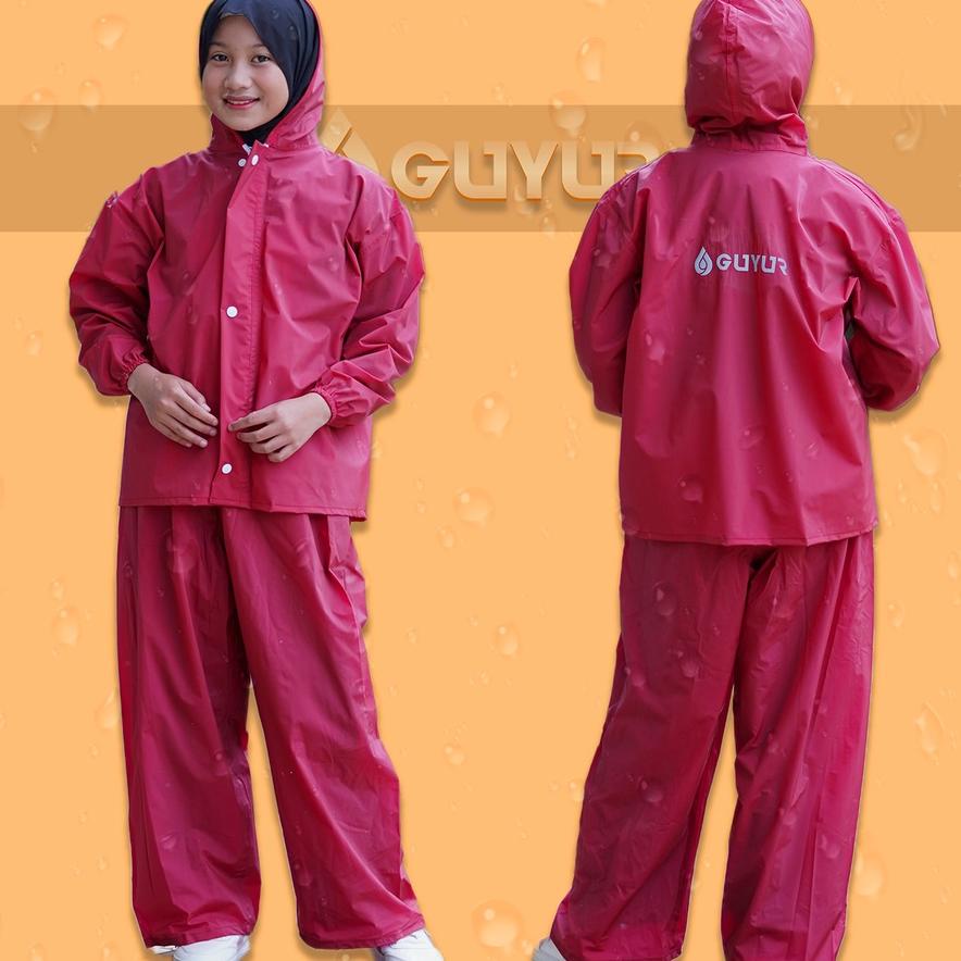 Jas Hujan Anak Laki Laki Dan Perempun Guyur