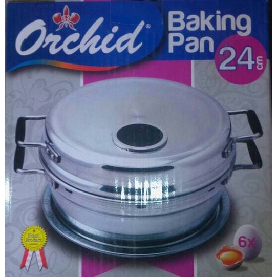 Baking Pan 24 / Baking Pan 6 Telor / Loyang Kue Bolu