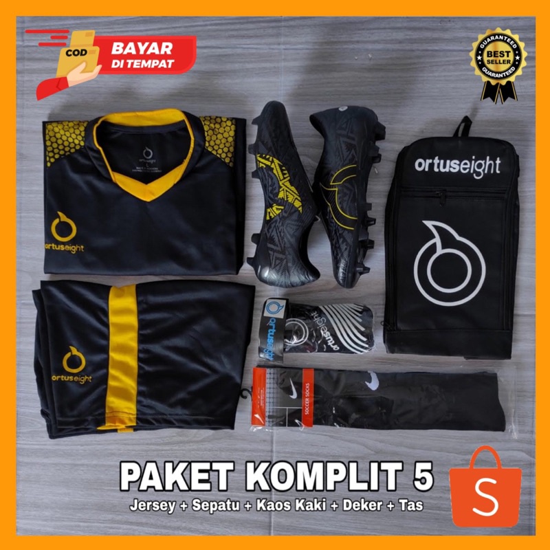 [SPORTY COLLECTION] [Real pic] paket sepatu bola sepatu bola paket bola komplit sepatu bola Paket