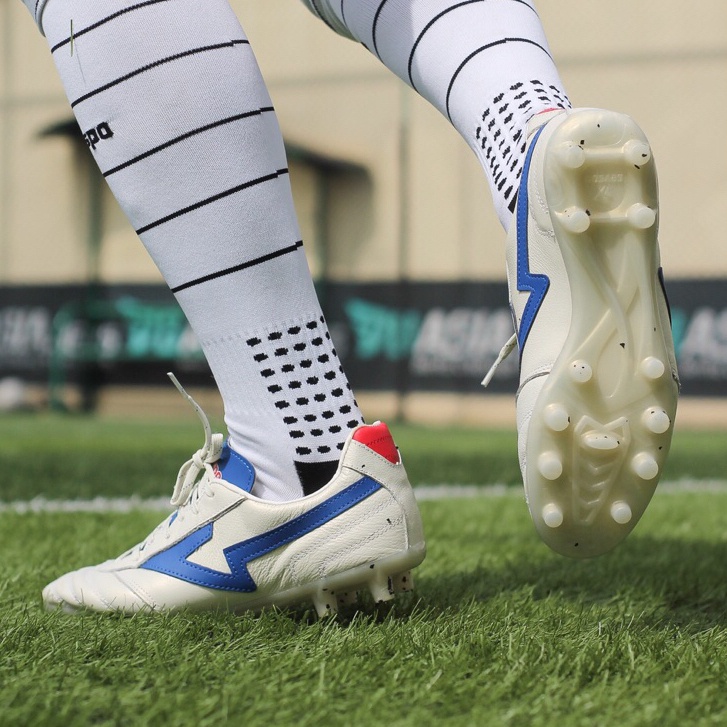 [SPORTY COLLECTION] SEVSPO MAESTRO LEA (leather) WHITE BLUE ORIGINAL 100%