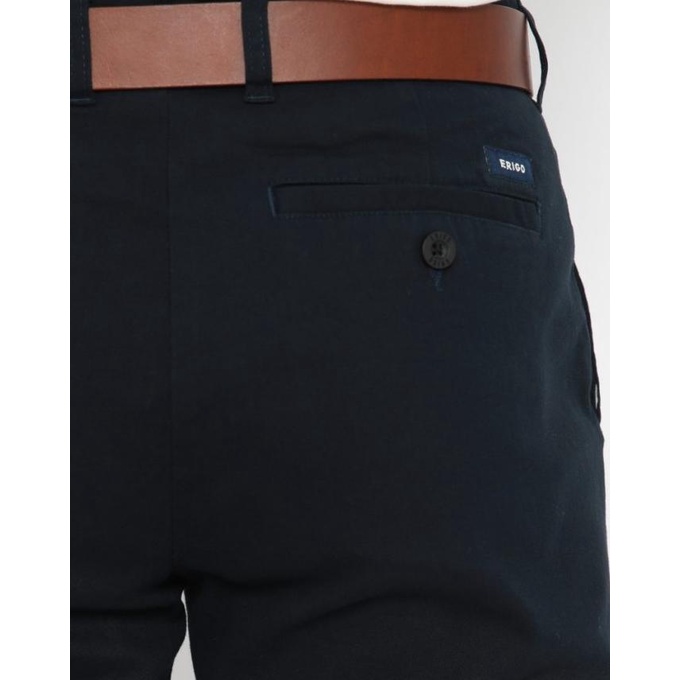 Celana Unisex Erigo Chino Short Hutton Katun Navy
