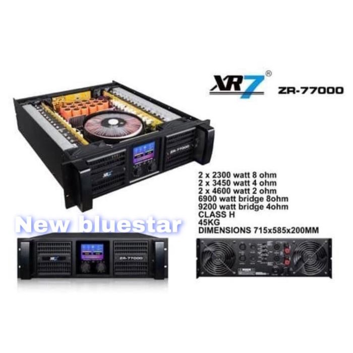 POWER XR7 ZR 77000 ORIGINAL AMPLIFIER ZR77000 CLASS H