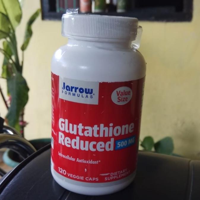 Jarrow Glutathione 500 Mg Isi 120 Segel Luar Lepas