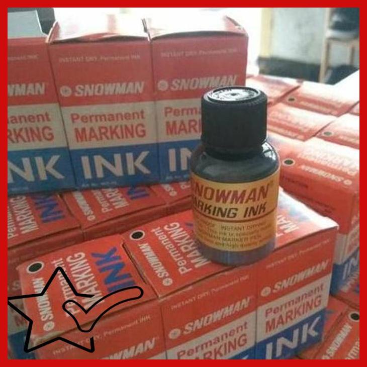 

[SWBL] REFILL INK SNOWMAN PERMANENT MARKING ISI ULANG TINTA SPIDOL PERMANEN