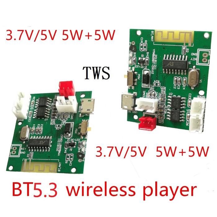 AUDIO DIY BLUETOOTH 5.3 TWS WIRELESS MODULE POWER AMPLIFIER PCBA MODUL