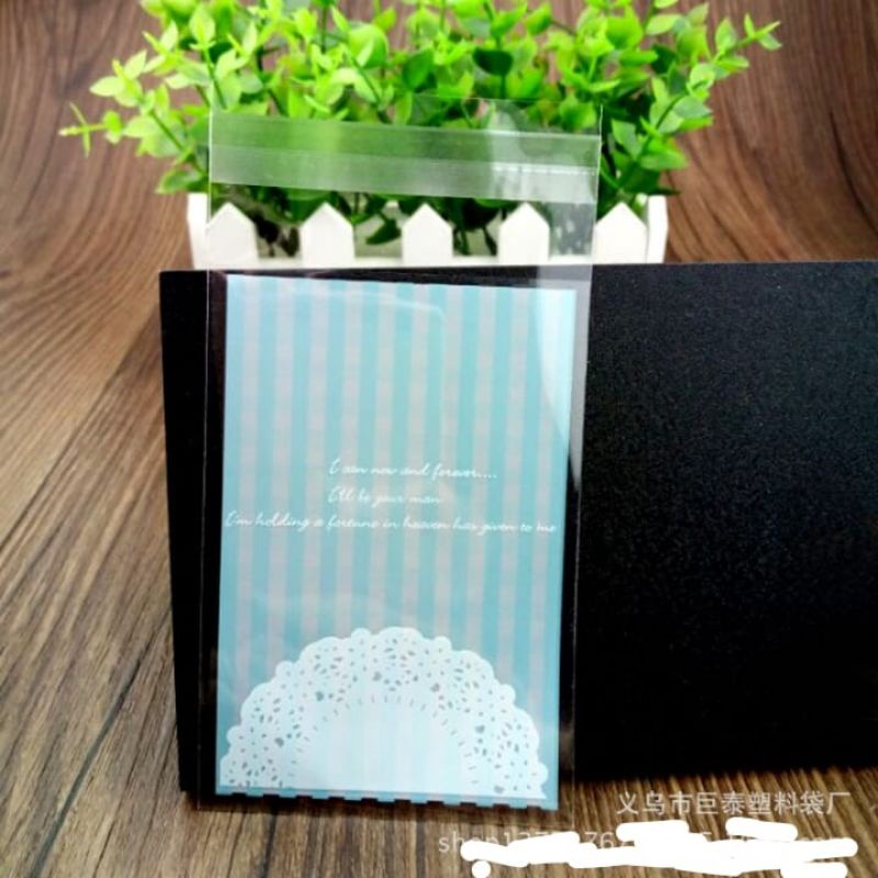 

plastik opp motif ukuran 7x10/plastik makanan 20pcs/plastik cookies/plastik permen