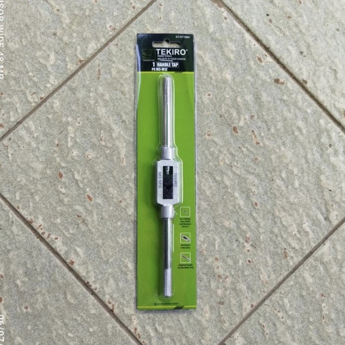 Handle Tap M3-M12 Tekiro GAGANG Tap Baut Tekiro Hand Tap