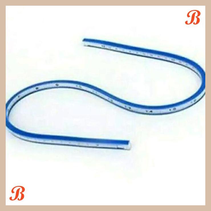 

| MJH | FLEXIBLE CURVE RULER CT 50 - PENGGARIS JAHIT POLA LENGKUNG FLEXIBLE - PENGGARIS JAHIT LENTUR CT 50