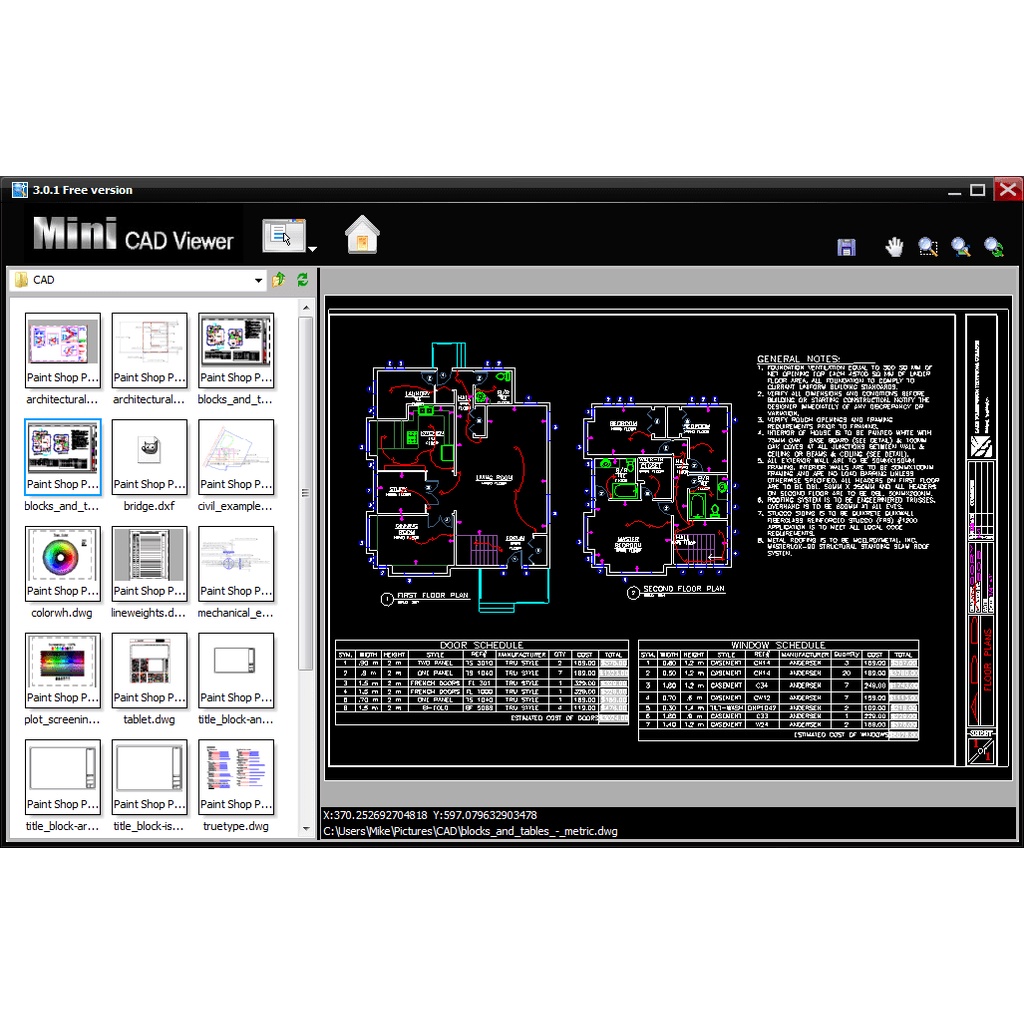 Software Mini CAD Viewer (Versi terbaru)