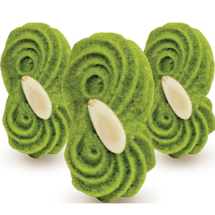 

NEW PRODUK GREEN TEA ALMOND MEDIUM ( KUE KERING LEBARAN - BISOU PREMIUM COOKIES ) !!!!!