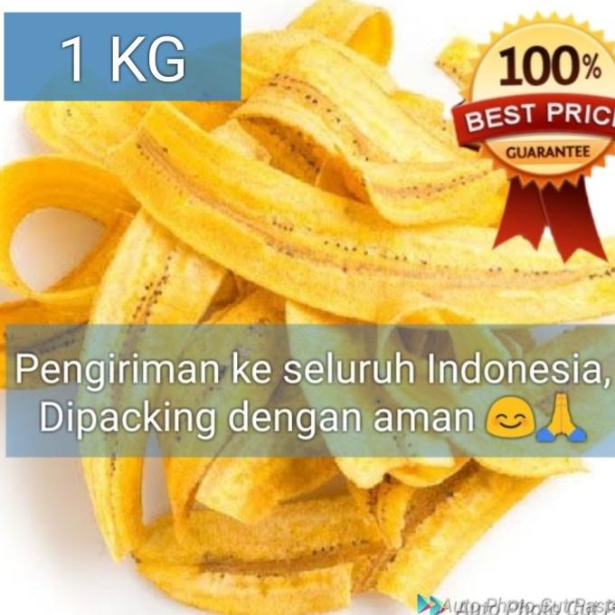 

BIG SALE KERIPIK PISANG ASIN / KERIPIK PISANG GURIH !!!!!