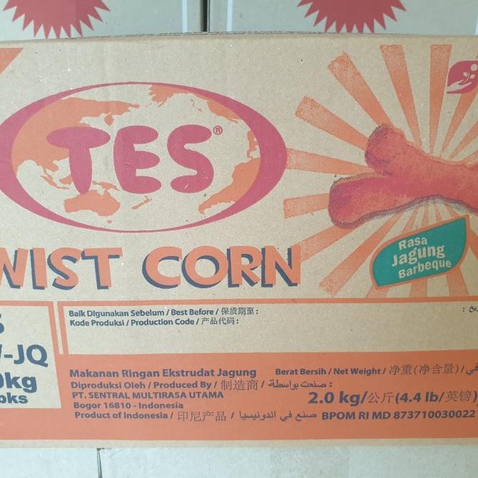 

READY STOCK TWIST CORN TES 2KG !!!!!