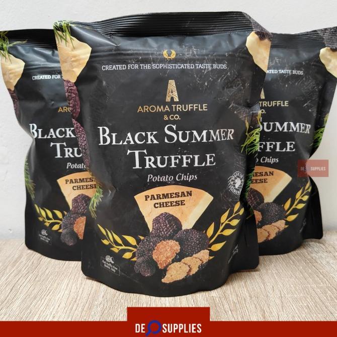

TERBARU AROMA TRUFFLE POTATO CHIPS PARMESAN CHEESE 100GR - BLACK SUMMER TRUFLE !!!!!