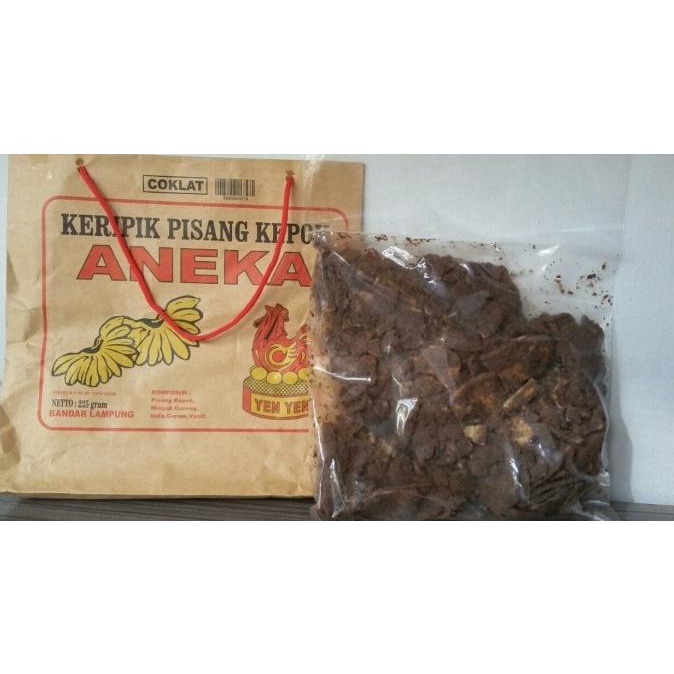 

NEW PRODUK JUAL, KERIPIK PISANG KEPOK ANEKA YEN-YEN LAMPUNG BOX 450G - COKLAT !!!!!