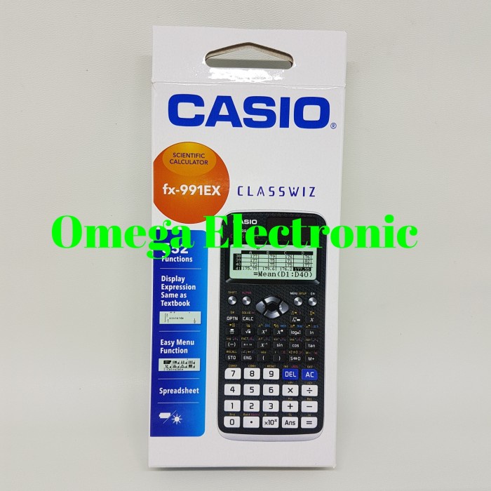 

CASIO FX 991 EX - SCIENTIFIC KALKULATOR FX-991EX CALCULATOR KULIAH ORIGINAL TERBARU