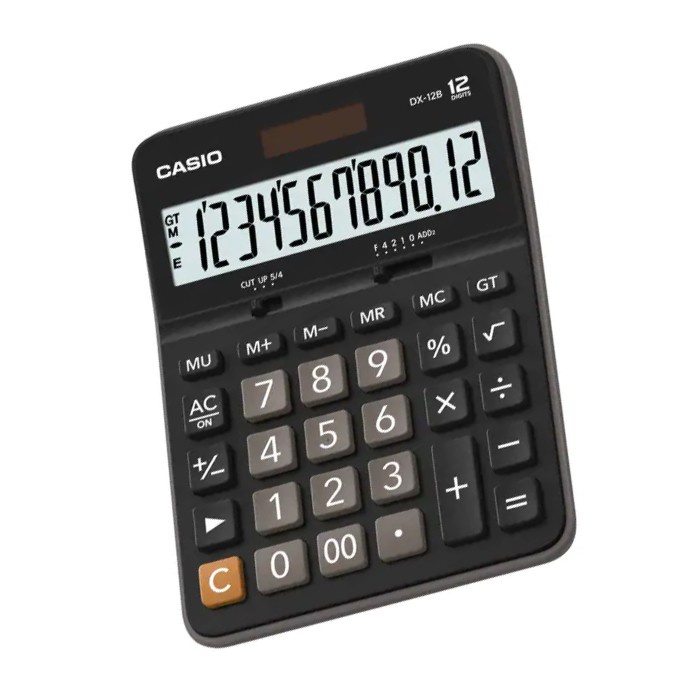 

CASIO PRATICAL CALCULATOR DX-12B ORIGINAL TERBARU