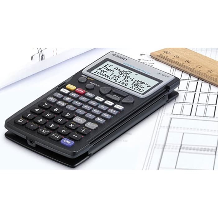 

CASIO FX-5800P - KALKULATOR SEKOLAH/KULIAH - PROGRAMMING - 664 FUNGSI ORIGINAL TERBARU