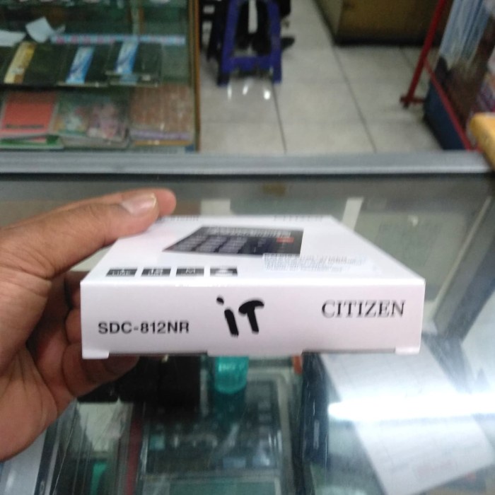 

KALKULATOR CITIZEN SDC-812NR 12 DIGIT ORIGINAL TERBARU