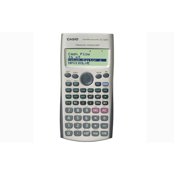 

CASIO FC 100V - FINANCIAL CALCULATOR ORIGINAL TERBARU