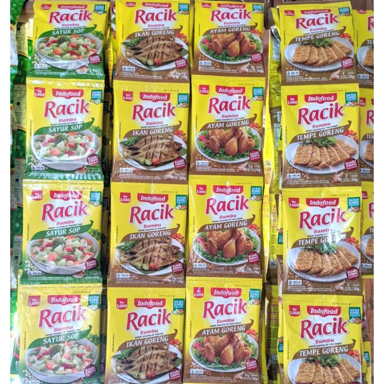 

1 RENCENG BUMBU RACIK INDOFOOD PRODUK TERBARU