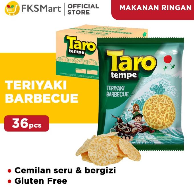 

NEW PRODUK TARO TEMPE TERIYAKI BARBECUE MEDIUM PACK KARTON !!!!!